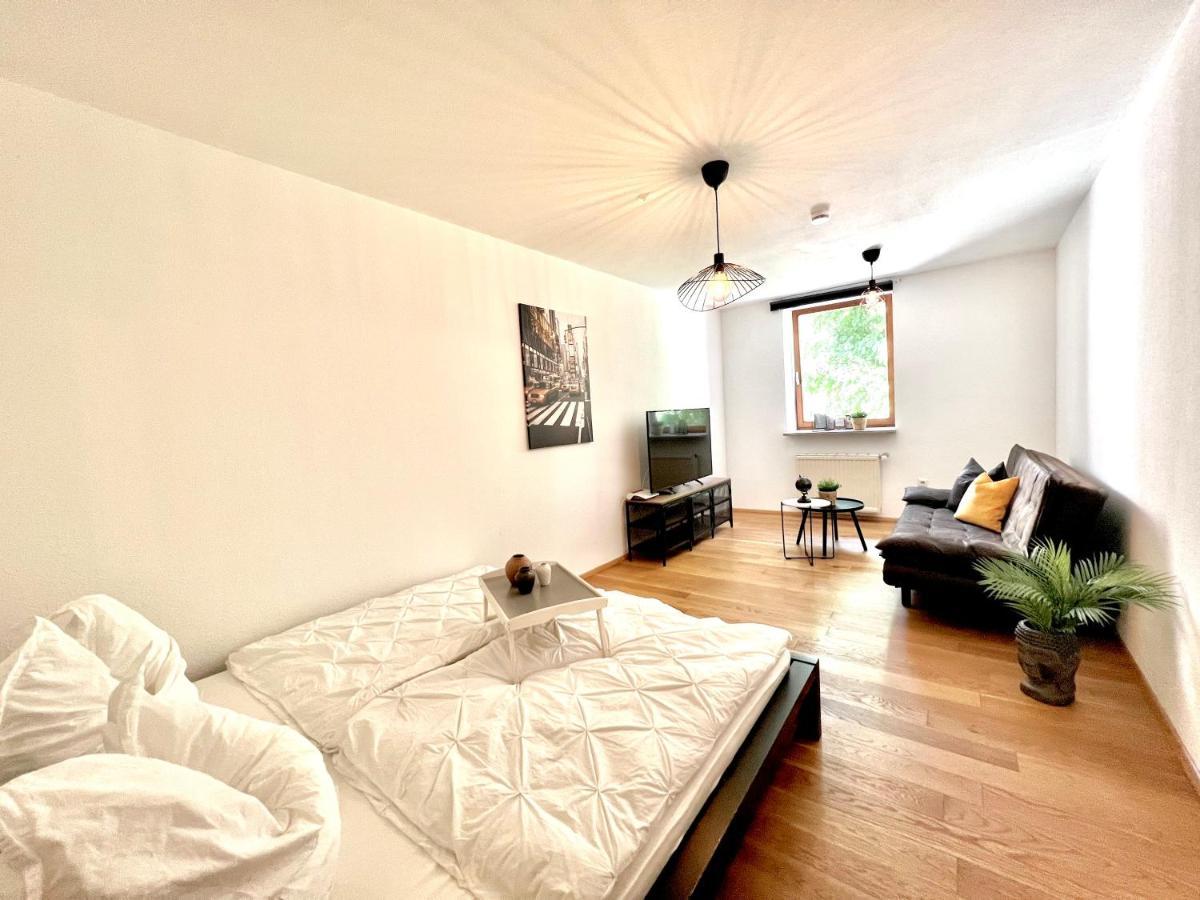 Wohnung In Augsburg - Innenstadt Экстерьер фото